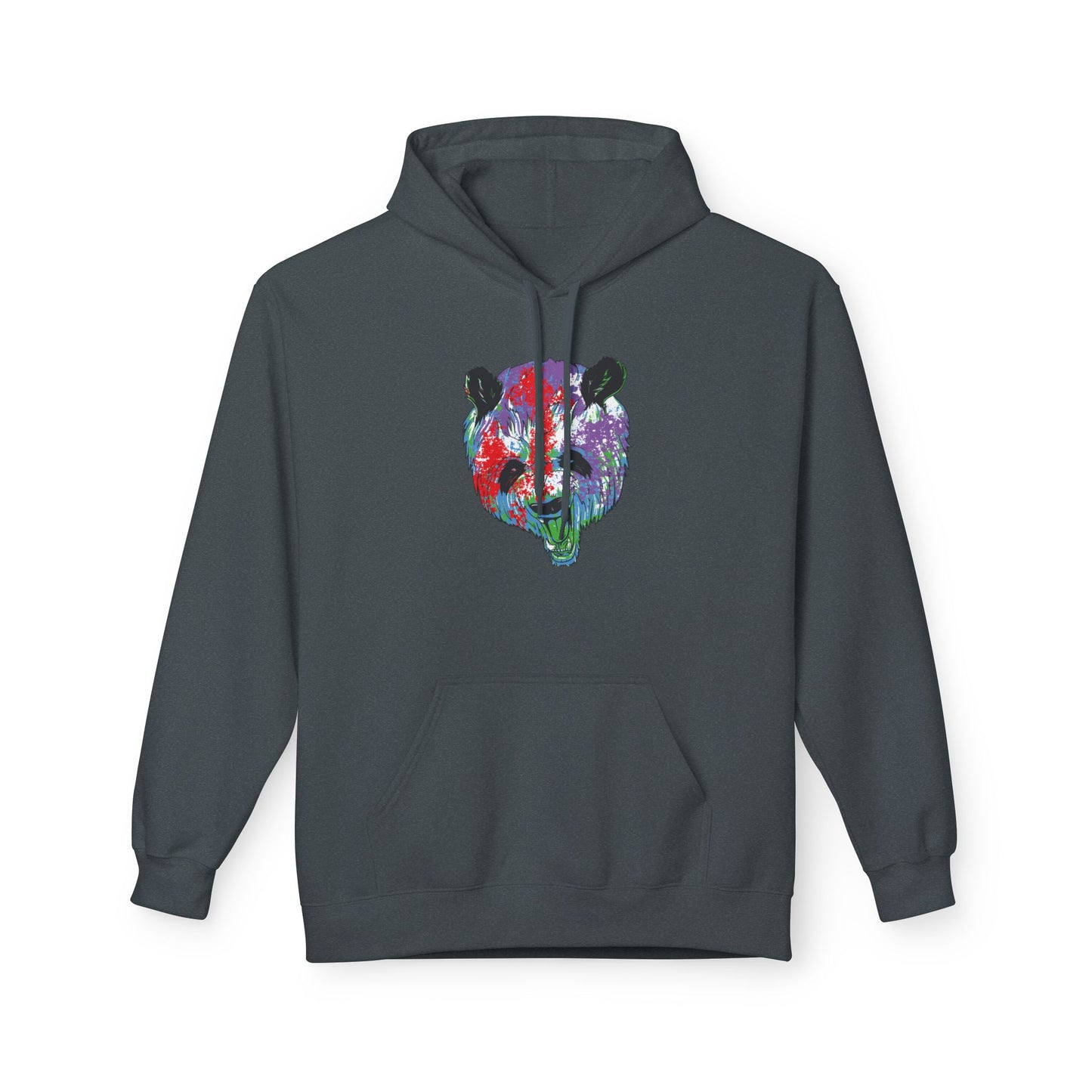 Psychedelic Panda, Unisex Midweight Softstyle Fleece Hoodie