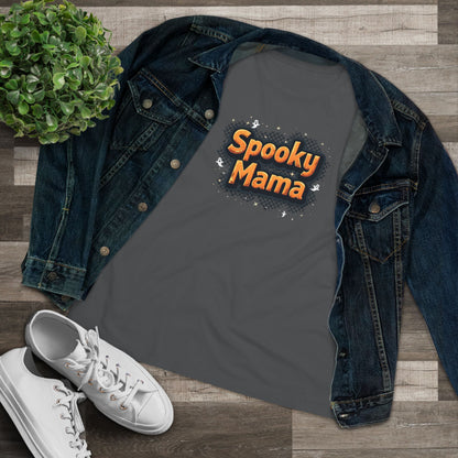 Spooky Mama Tee — Women's Halloween Graphic Shirt