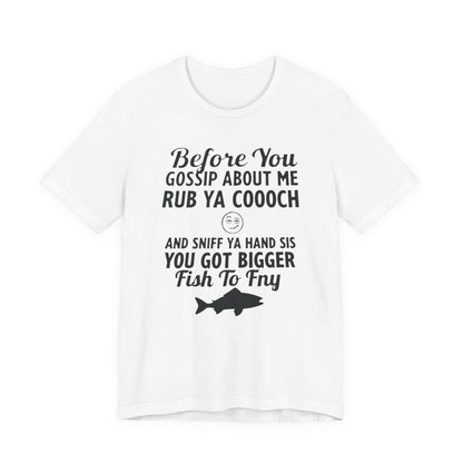 Fish Fry, Unisex Jersey Short Sleeve Tee