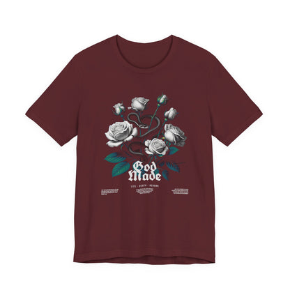 Rose and Snake Graphic Tee – Gothic Floral Vintage Shirt