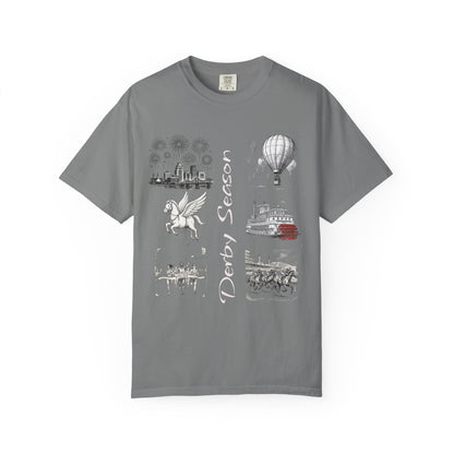 Derby Season T-Shirt — Horse Racing & Balloon Glow Festival Tee