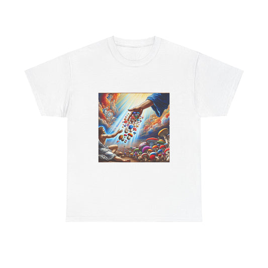 Heavenly gifts Unisex Tee - Spark of Life Design - Psychonaut Swag