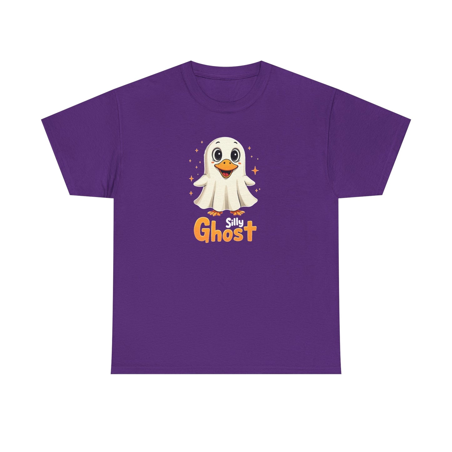 Silly Ghost T‑Shirt — Cute Halloween Ghost Tee for Kids & Adults