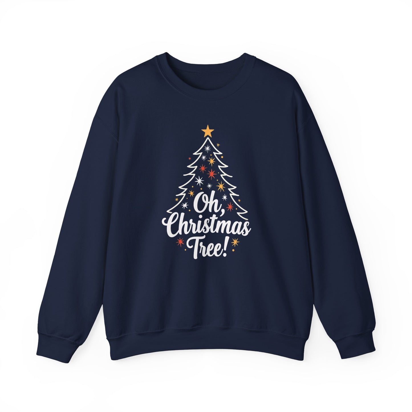 Christmas Tree Sweatshirt – "Oh, Christmas Tree!" Holiday Crewneck