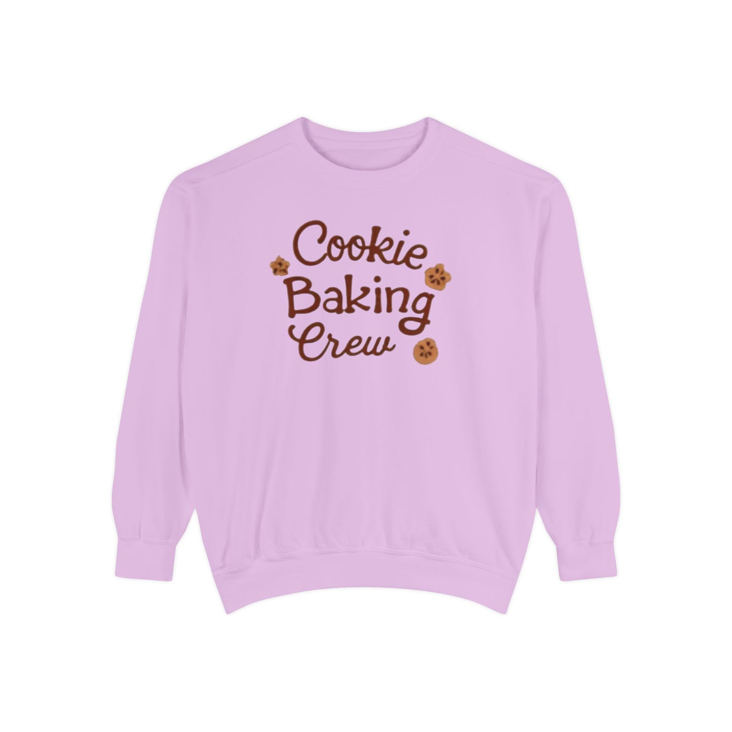 Cookie baking crew, Christmas sweater Unisex Garment-Dyed Sweatshirt
