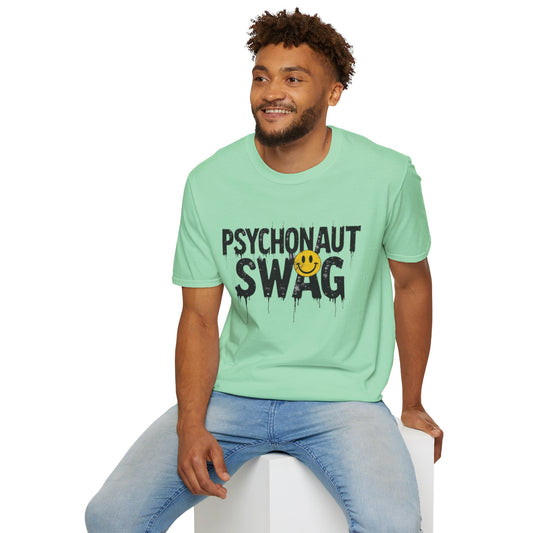 Psychonaut Swag Unisex T-Shirt, Cool Graphic Tee, Casual Wear, Unique Gift, Festival Fashion - Psychonaut Swag