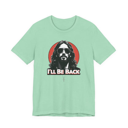 Jesus to return, 80’s retro Rocker T-Shirt, Casual Wear, Movie Quote Shirt, Gift for Fans, Unisex Top