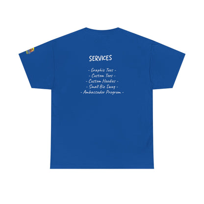 Psychonaut Swag, Human Billboard, Unisex Heavy Cotton Tee