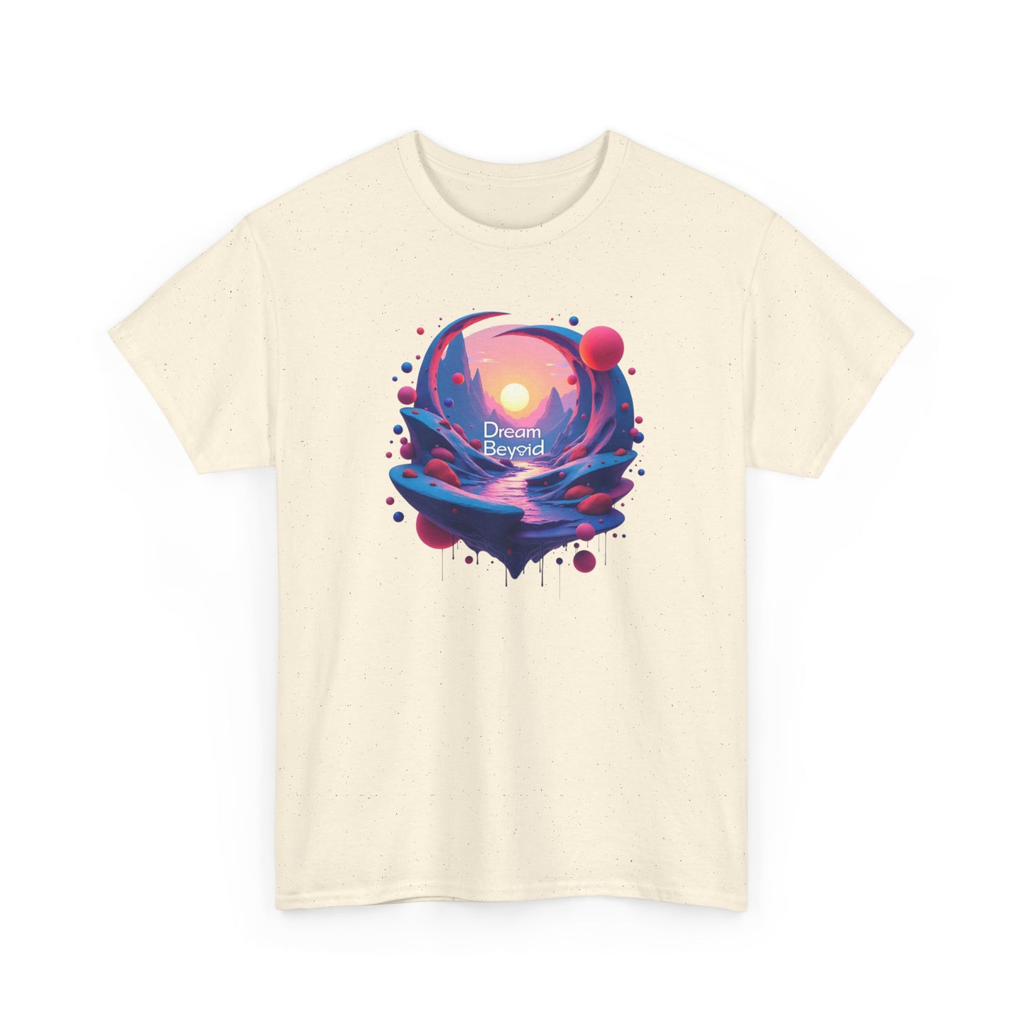 Dream Beyond T-Shirt — Surreal Sunset Landscape Graphic Tee