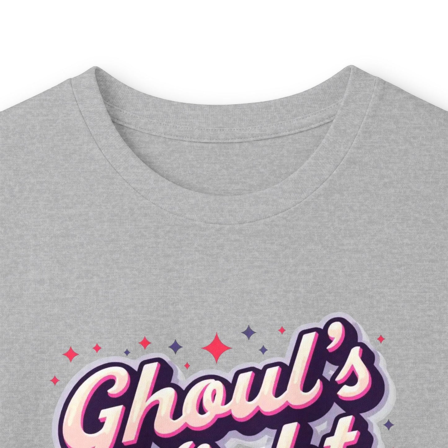 Ghoul's Night Out Long Sleeve Tee — Cute Halloween Ghost Graphic Shirt