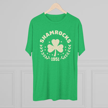 Shamrocks 1951 Crew Tee — Vintage St. Patrick’s Day Clover T-Shirt