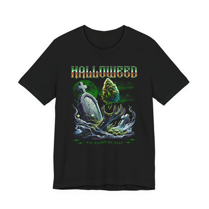 Halloweed, Haunted Herb, Unisex Jersey Short Sleeve Tee
