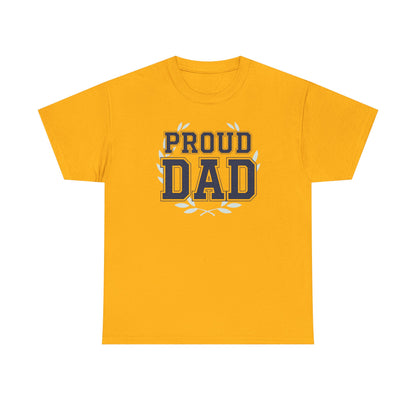 Proud Dad T-Shirt — Vintage Collegiate Father’s Day Tee