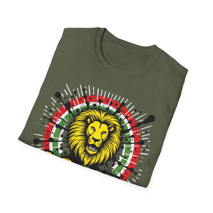 Look It's a Lion, Unisex Softstyle T-Shirt