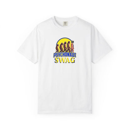 Psychonaut Swag small biz,  Unisex Garment-Dyed T-Shirt | Unique Gift for Festival Lovers, Streetwear, Casual Style, Summer Wardrobe, Psychedelic Art