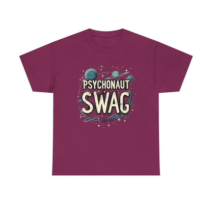Galactic Vibe, Psychonaut Swag T-Shirt, Unisex Cotton Tee, Spiritual Vibes, Gift for Psychonauts, Casual Everyday Wear, Unique Graphic Tee