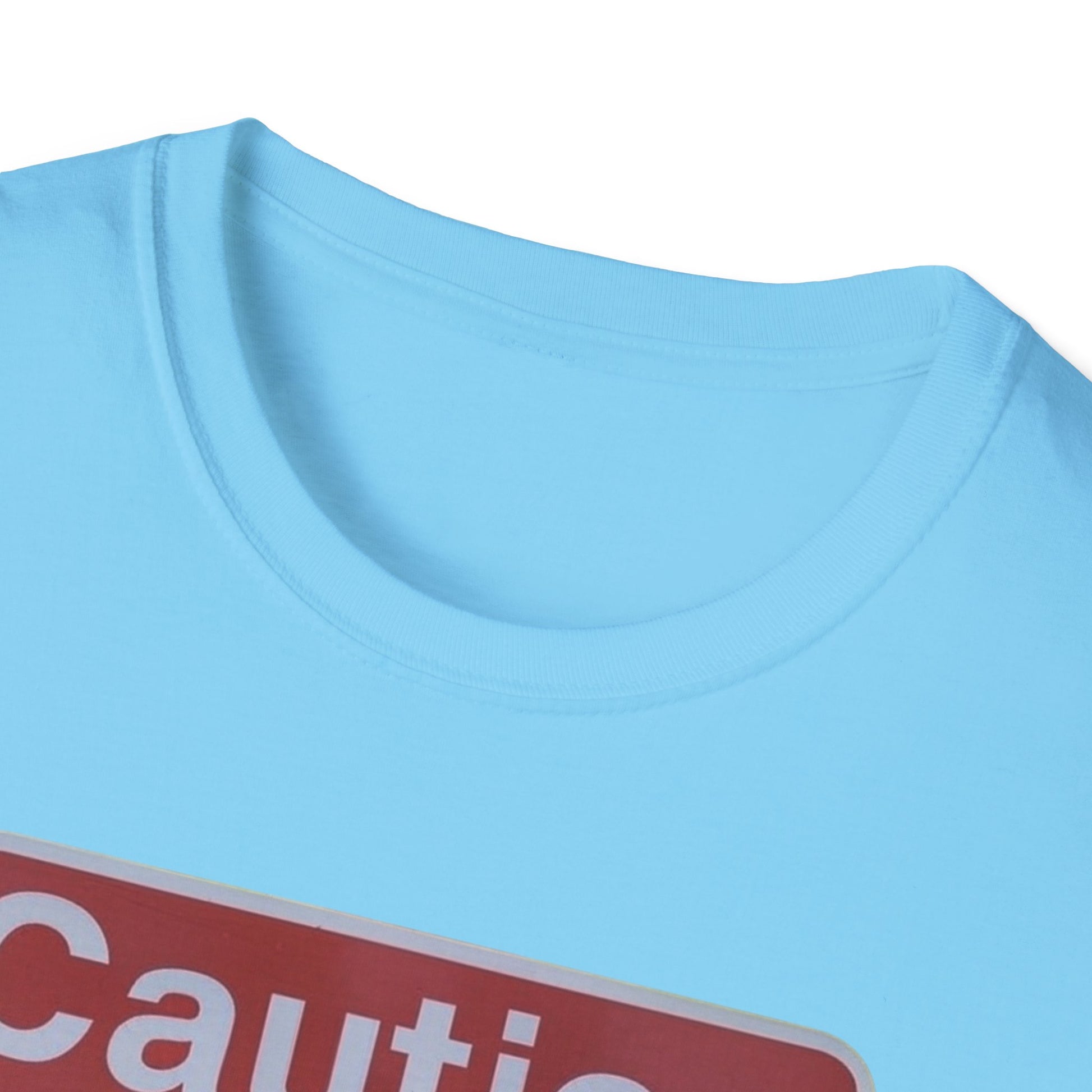 Caution, Karmic Poo, Unisex Softstyle T-Shirt - Psychonaut Swag