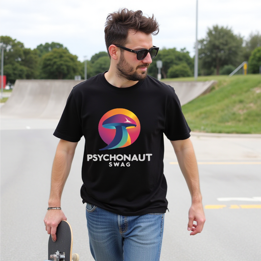 Psychedelic Psychonaut Unisex Ultra Cotton Tee - Vibrant Swag Wear - Psychonaut Swag