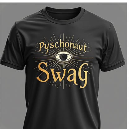 Third Eye Open, Psychonaut Swag T-Shirt, Unisex Cotton Tee, Spiritual Vibes, Gift for Psychonauts, Casual Everyday Wear, Unique Graphic Tee - Psychonaut Swag